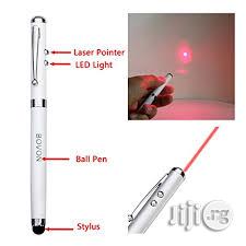 4 In 1 Stylus Pen - White