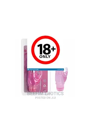 Rabbit Vibrator Dildo Sex Toy With Clitoris Stimulator