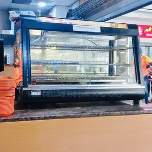 3ft Black Multi Purpose Food Display Warmer/Heated Cabinet