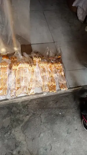 A Pack of Luxury Gold Clothes Hangers