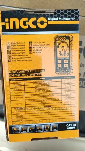 LED Digital Multimeter Ingco