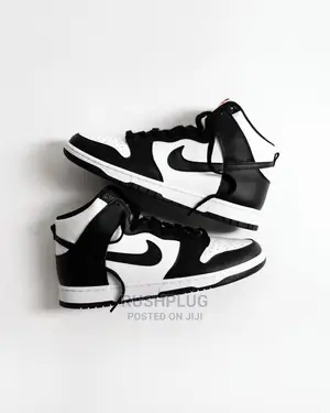 Nike Dunk High Black White