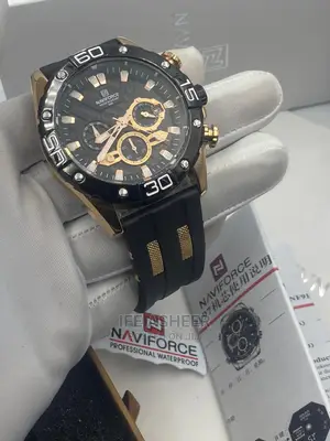 NAVIFORCE Men's Chronograph Rubber Wristwatch SG