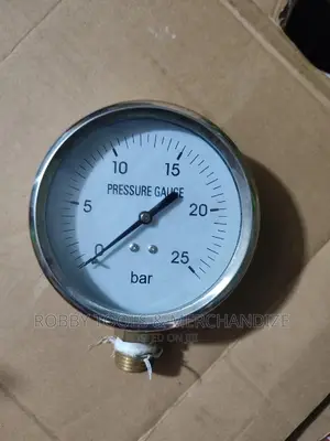 Pressure Gauge 25 Bar 4" (100mm)