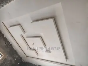 Pop Ceiling Design An Wall Screeding