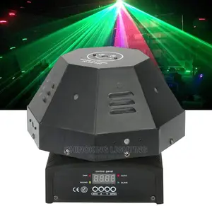 RGB Moving Head Light LED Radiant Laser Projector Beam