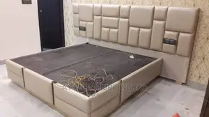 6 by 6 Bedframe, 2 Bedsides and a Dresser