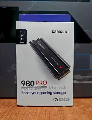 Samsung 980 Pro Ssd With Heatsink 2tb Pcie Gen 4 Nvme M.2