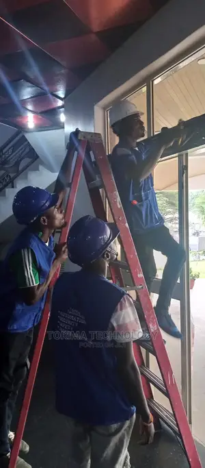 Glass Swing Door Installation