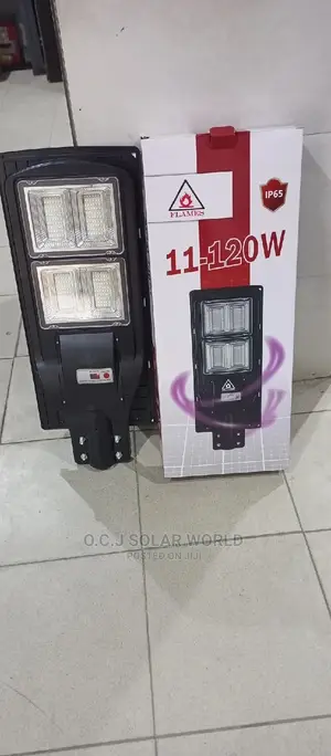 120w Lp65 Solar Street Light