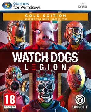Watch Dogs: Legion PC And Laptop Game DVD Discs Available