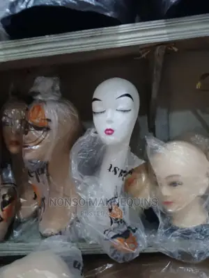 Long White Head for Displaying Hats