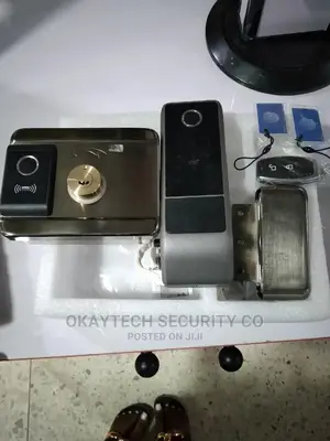 Wireless Fingerprint Double Side Access Lock