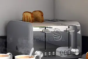 Swan 4 Slice Retro Toaster