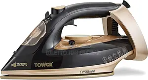 Tower Ceraglide Steam Iron With Ceramic-Coated Soleplate