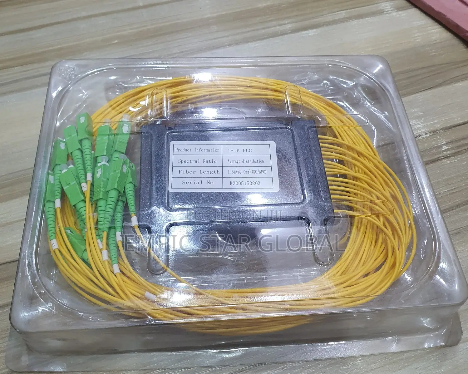 Fiber Splitter 1x16 Sc/Apc Plc
