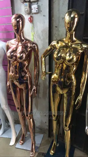 Size 10 Body Gold Qnd Rose Gold Chrome Mannequin