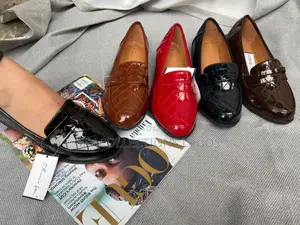 Quality Women's Glossy Leather Shoes.