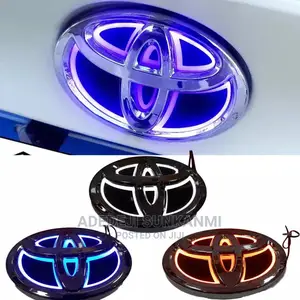 Toyota Led Emblem Logo (Size 140x96mm)