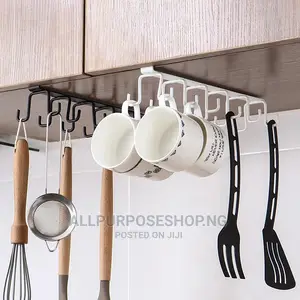 Steel Spoon/Mug Hanger Available in White Black