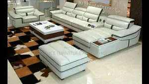 Sofa Set of Chair Corner Unit Plus Centre Table