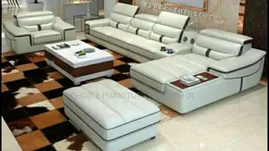 Sofa Set of Chair Corner Unit Plus Centre Table