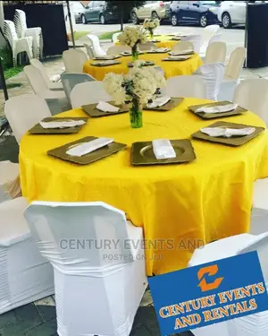 Chairs and Tables Rental Services