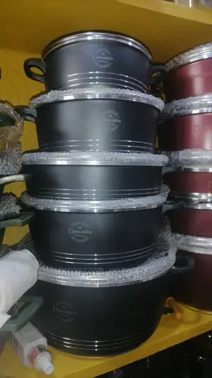 10 Pieces Die Cast Non Stick Pots