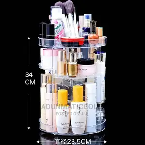 Rotating Makeup Organizer