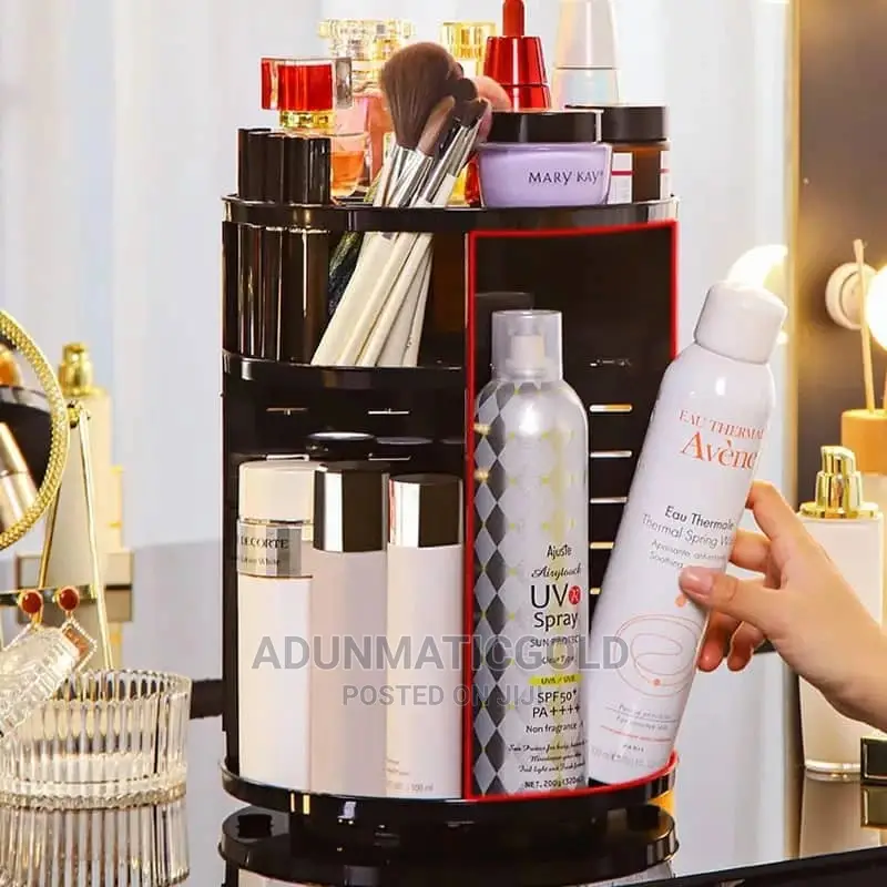 Rotating Makeup Organizer