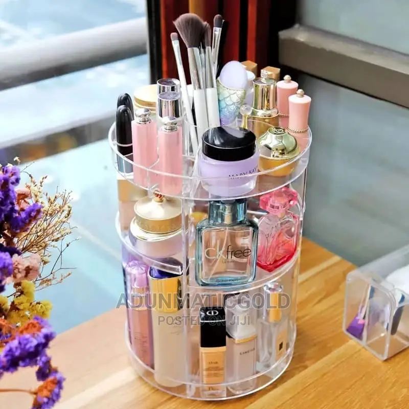 Rotating Makeup Organizer