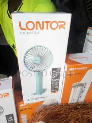 Lontor Rechargable Mini Fan