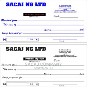 Company Receipts