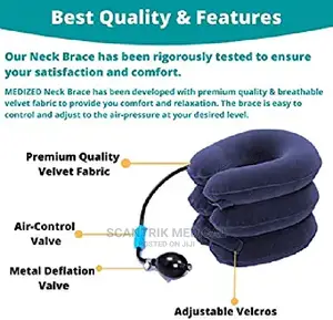 Cervical Neck Traction Device Collar Brace,