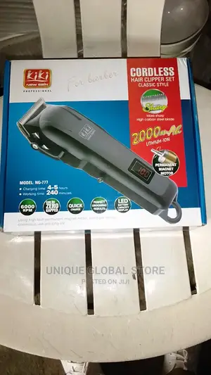 Kiki New Digital Cordless Rechargeable Clipper