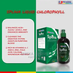 Edmark Splina Liquid Chlorophyll, 500ml Bottle