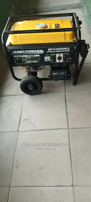 Fairly Used, 2.8KVA SUMEC FIRMAN SPG3000E2 Copper Generator