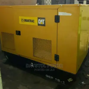 Super Clean 15/16kva Cat Mantrac Soundproof Diesel Generator