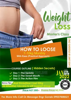 How to Loose 10kg in 1month
