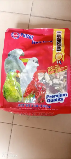 R M Parrot Fruit Food 1.4kg 2.3kg