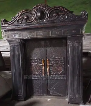 5ft: Security Entrance Copper With Big Ark and Pillars