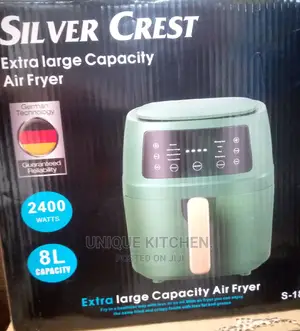 8litres Silver Crest Digital Air Fryer