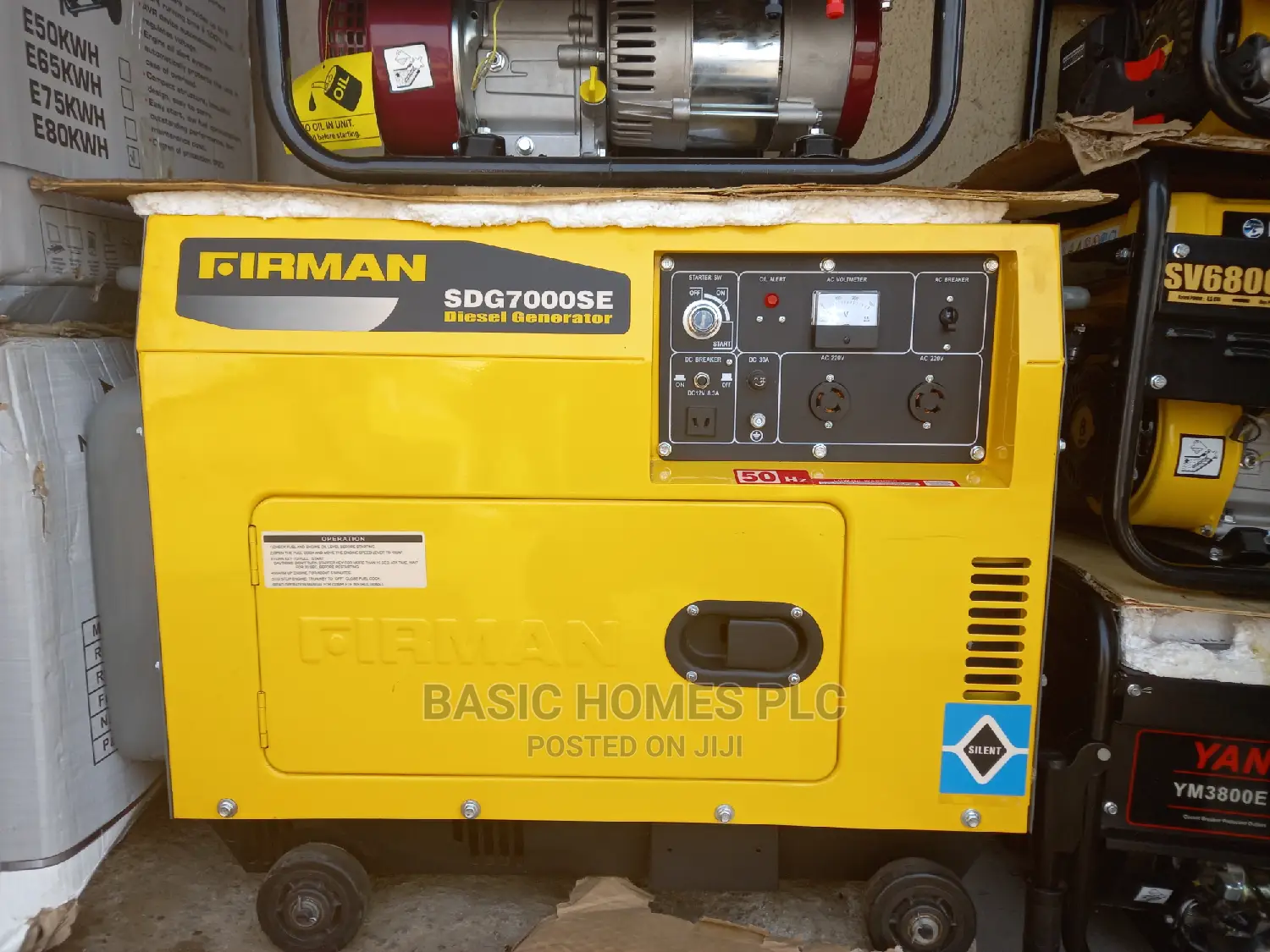 Firman Diesel Generator 6.5kva