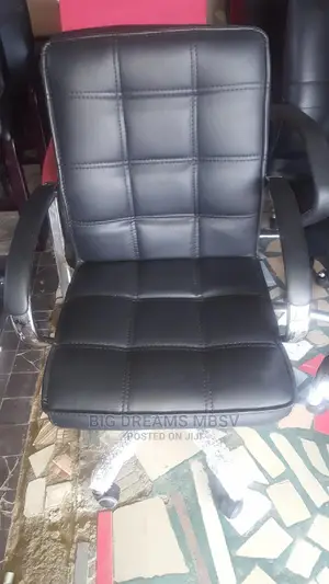Embrace Leather Secretary Swivle Chair