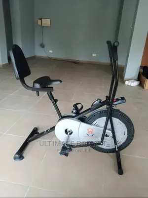 Brand New Air Exercise Bike With Back Rest