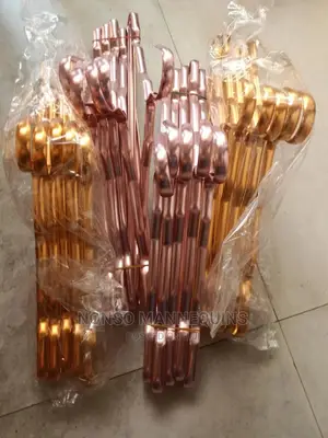 Rose Gold Gold Clothes Hangers