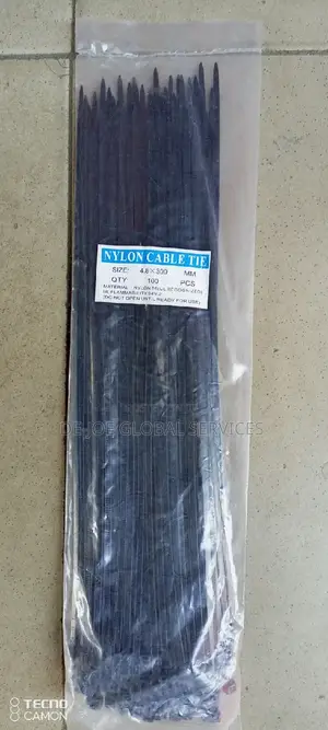 4.8 X 300 Cable Ties ( Tie Wraps )