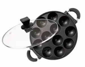 12 Holes Doughnut Cake Baking Pan With Cover