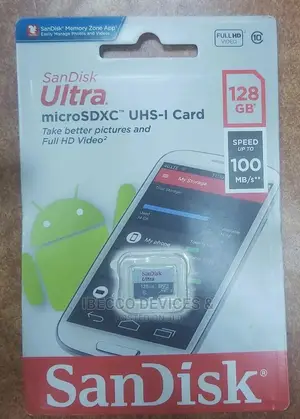 Sandisk 128gb Memory Card Original