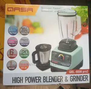 Qasa Heavy Duty Commercial Blender 2-1